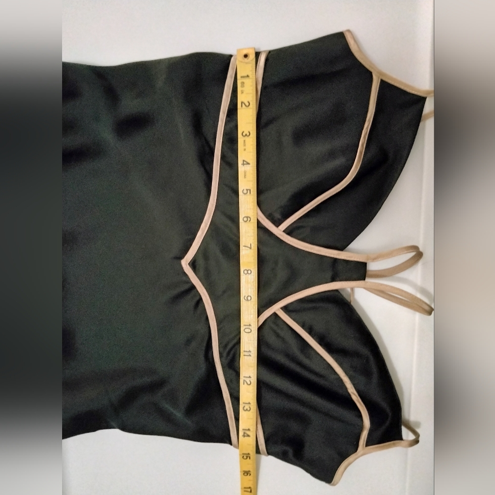 Fray black silk camisole/halter top WORN ONCE - Picture 11 of 14